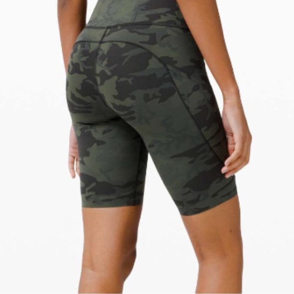 lululemon fast & free bike shorts